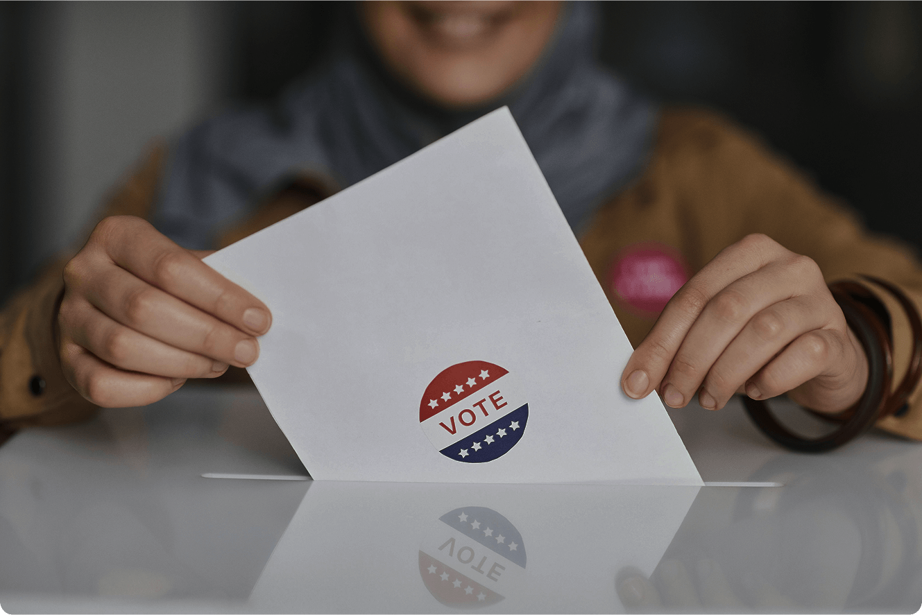 person casting vote